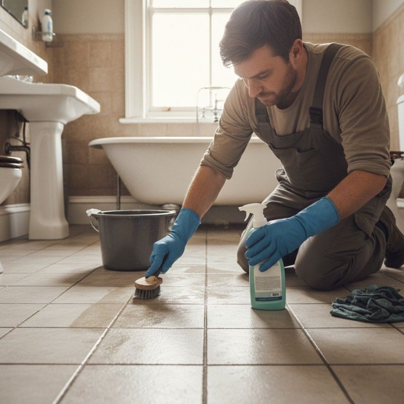 Bathroom Grout Sealing