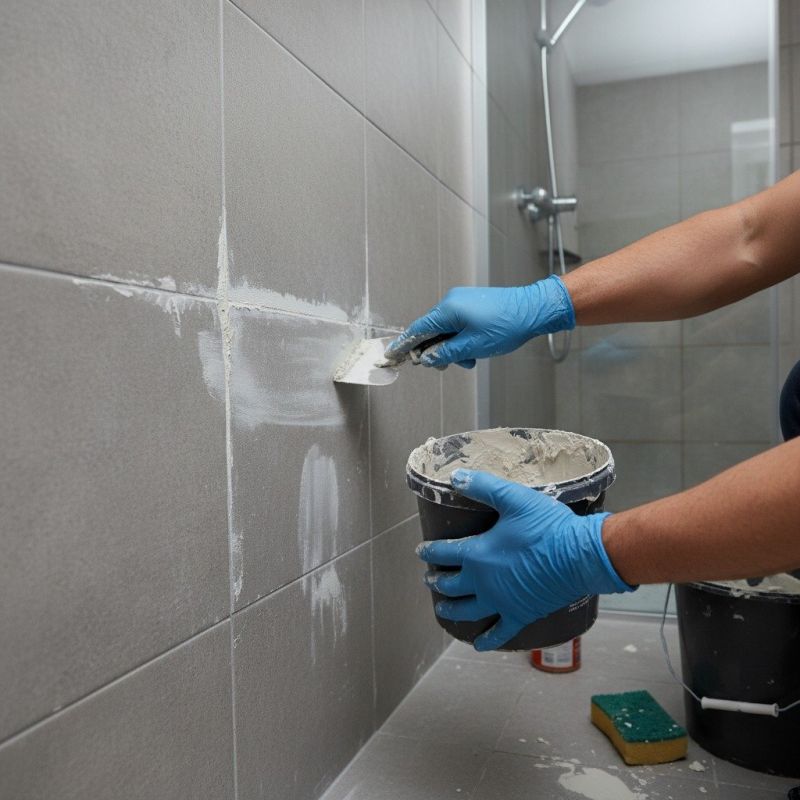 Bathroom Grout Sealing